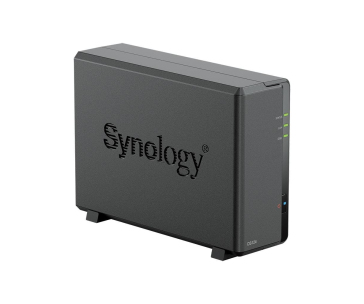 Synology DS124 DiskStation (4C/RealtekRTD1619B/1,7GHz/1GBRAM/1xSATA/2xUSB3.2/1xGbE)