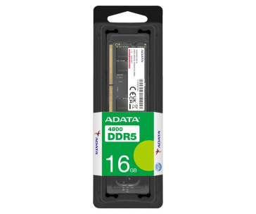 ADATA SODIMM DDR5 16GB 4800MHz CL40, Single Tray
