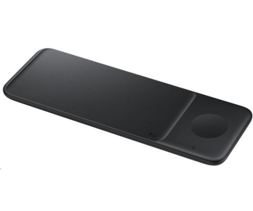 Samsung bezdrátová nabíječka EP-P6300TBE až pro tři zařízení, Fast Charge, černá