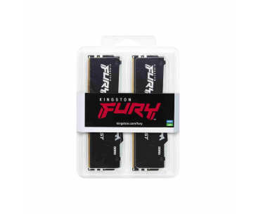 KINGSTON DIMM DDR5 64GB (Kit of 2) 5200MT/s CL40 FURY Beast RGB