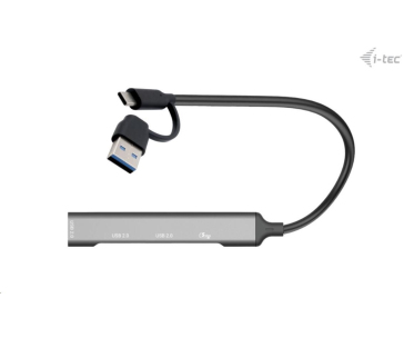 i-Tec USB-A/USB-C Metal HUB 1x USB-C 3.1 + 3x USB 2.0