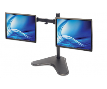MANHATTAN Stojan (univerzální) pro 2 Monitory LCD, 13” až 32”, 8kg