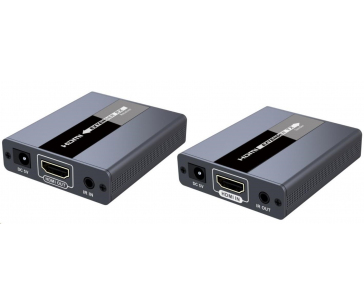 PREMIUMCORD HDMI extender na 120m přes jeden kabel Cat5/6, bez zpoždění