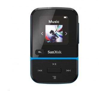 SanDisk Clip Sport Go MP3 Player 16 GB, Blue