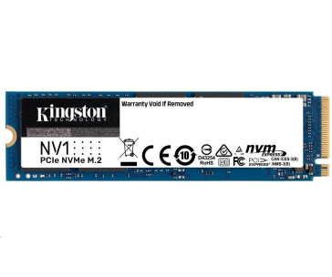 Kingston SSD 500GB NV2 M.2 2280 NVMe™ PCIe Gen (R: 3500MB/s; W: 2100MB/s)