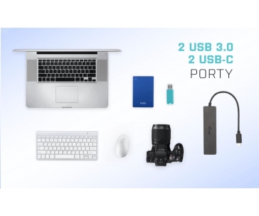 i-tec USB-C Hub Metal 4-Port