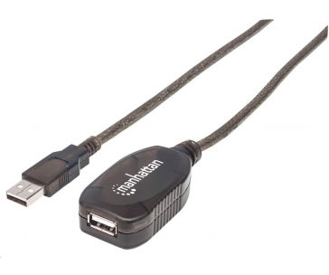 MANHATTAN Prodlužovací kabel USB, USB Male na USB Female, 15m