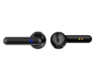 CONNECT IT  sluchátka do uší s mikrofonem True Wireless SonicBass, černá