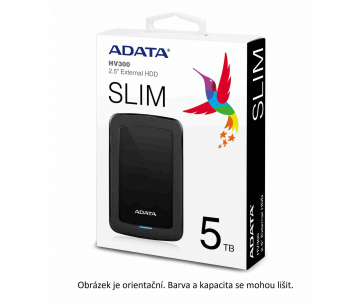 ADATA Externí HDD 1TB 2,5" USB 3.1 HV300, modrý