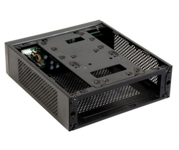 CHIEFTEC skříň Compact Series/mini ITX, IX-03B, Black, Alu, 120W adaptér CDP-120ITX