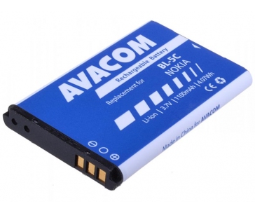 AVACOM baterie do mobilu Nokia 6230, N70, Li-Ion 3,7V 1100mAh (náhrada BL-5C)
