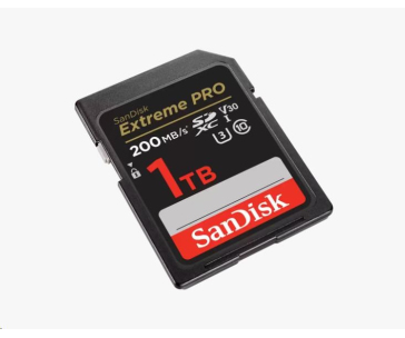 SanDisk SDXC karta 1TB Extreme PRO (200 MB/s Class 10, UHS-I U3 V30)