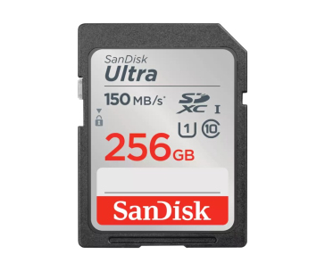 SanDisk SDXC karta Ultra 256GB (150MB/s)