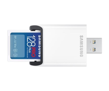 Samsung SDXC karta 128GB PRO PLUS + USB adaptér