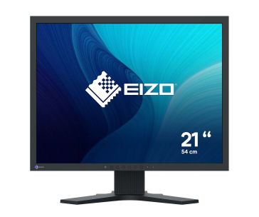 EIZO MT 21,3" S2134 FlexScan, IPS, 1600x1200, 500nit, 1800:1, 6ms, DisplayPort, DVI-D, D-sub, USB, Černý