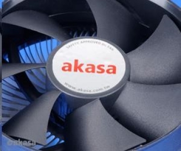 AKASA chladič CPU AK-CC7108EP01 pro Intel  LGA 775, 1156 a 1200, 92mm PWM ventilátor, do 77W