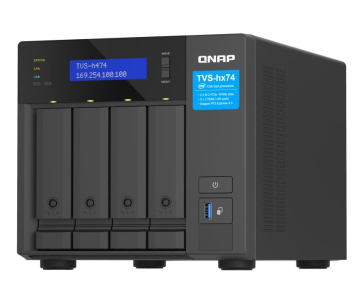 QNAP TVS-h474-PT-8G (2C/Pentium Gold G7400/3,7/8GBRAM/4x3,5SATA/4x2,5SATA/2xM.2/2x2,5GbE/1xUSB3.2 C/1xUSB3.2 A/2xPCIe)