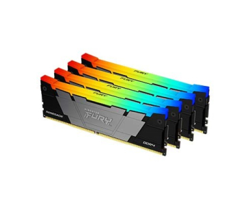 KINGSTON DIMM DDR4 128GB(Kit of 4) 3600MT/s CL18 FURY Renegade RGB