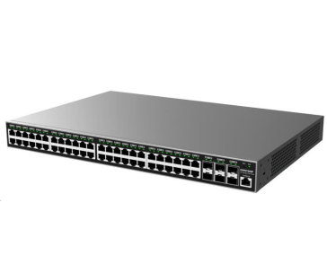 Grandstream GWN7806P Layer 2+ Managed Network PoE Switch, 48 portů / 6 SFP+