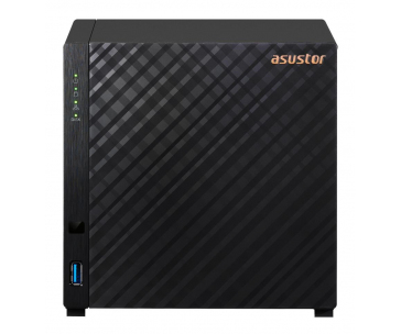 Asustor AS1104T 4-bay NAS Drivestor 4, 1GB DDR4, 1x2.5GE, 2xUSB3.2, Realtek RTD1296 4core 1.4GHz