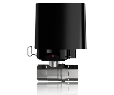 Ajax WaterStop [1] ASP black (52266) - Dálkově ovládaný uzavírací ventil vody (1“)