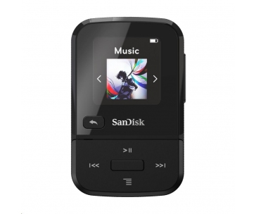SanDisk Clip Sport Go MP3 Player 32 GB, Black