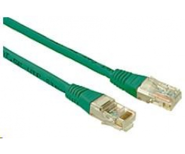 Solarix Patch kabel CAT5E UTP PVC 2m zelený non-snag-proof C5E-155GR-2MB