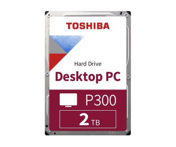 TOSHIBA HDD P300 Desktop PC (SMR) 2TB, SATA III, 7200 rpm, 256MB cache, 3,5", BULK