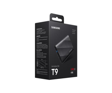Samsung Externí SSD disk T9 - 4 TB  - černý