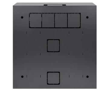 Intellinet Low-Profile 19" Cabinet, 4U Horizontal and 2U Vertical Rails, nástěnný rozvaděč, černý