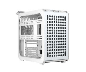 Cooler Master case Qube 500 Flatpack, Mid Tower, 2x USB 3.2, 1x USB-C, bílá