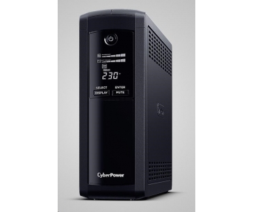 CyberPower Value PRO SERIE GreenPower UPS 1600VA/960W, SCHUKO zásuvky