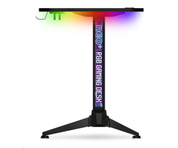 CONNECT IT NEO+ herní stůl s RGB podsvícením, černá