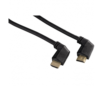 Hama HDMI kábel vidlica-vidlica, kolmé konektory, pozlátený, 3*, 3 m