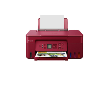 Canon PIXMA Tiskárna červená G3470 RED (doplnitelné zásobníky inkoustu) - MF (tisk,kopírka,sken), USB, Wi-Fi - A4/11min.