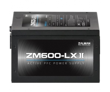 ZALMAN zdroj ZM600-LXII, 600W eff. 85%