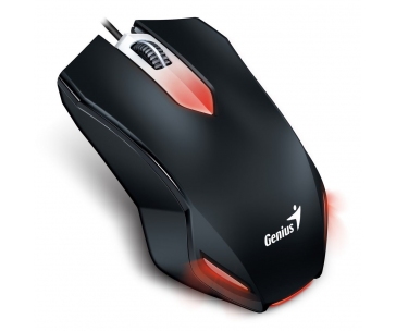 GENIUS myš X-G200 gaming/ drátová/ 1000 dpi/ USB/ černá