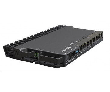 MikroTik RouterBOARD RB5009UG+S+IN, 1400MHz CPU, 1GB RAM, 7xGbE, 1x2,5GbE, 1xSFP/SFP+, 1xUSB, Licence č. 5