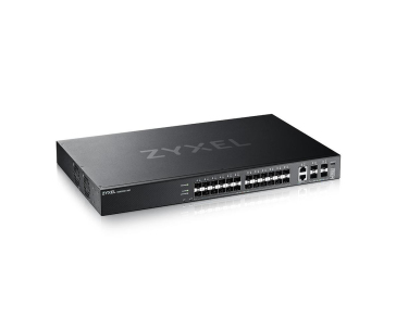 Zyxel XGS2220-30F, L3 Access Switch, 24x1G SFP, 2x10mG RJ45, 4x10G SFP+ Uplink, incl. 1 yr NebulaFlex Pro