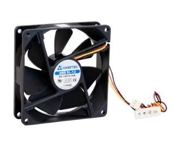 CHIEFTEC větrák AF-0925S, 92x92x25 mm Sleeve Fan, with 3/4pin connector
