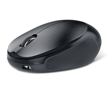 GENIUS myš NX-9000BT/ Bluetooth 4.1/ 1200 dpi/ bezdrátová/ dobíjecí baterie/ kovově šedá