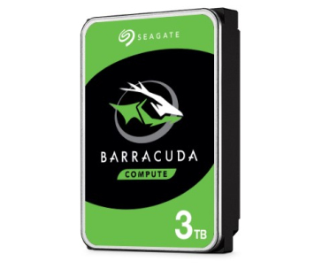 SEAGATE HDD 3TB BARRACUDA, 3.5", SATAIII, 5400 RPM, Cache 256MB