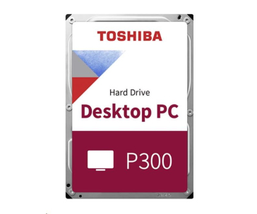 TOSHIBA HDD P300 Desktop PC (CMR) 1TB, SATA III, 7200 rpm, 64MB cache, 3,5", BULK