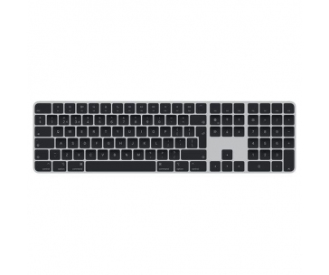 APPLE Magic Keyboard (Touch ID, Numeric Keypad) - Black Keys - EN