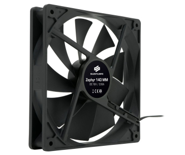 SilentiumPC přídavný ventilátor Zephyr 140/ 140mm fan/ ultratichý 8,9 dBA
