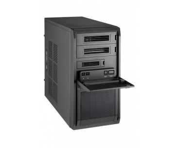 CHIEFTEC skříň Libra Series/Minitower, 350W, LT-01B-350S8, Black, USB 3.0