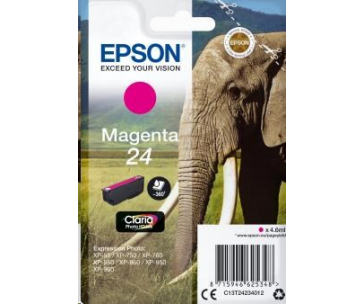 EPSON ink bar Singlepack "Slon" Magenta 24 Claria Photo HD Ink