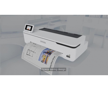 EPSON tiskárna ink SureColor SC-T5100N, 4ink, A0, 2400x1200 dpi, USB 3.0, LAN, WIFI, Ethernet,