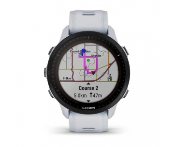 Garmin GPS sportovní hodinky Forerunner 955 PRO Solar, Whitestone