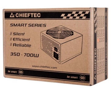 CHIEFTEC zdroj Smart Series, GPS-600A8, 600W, Active PFC, retail